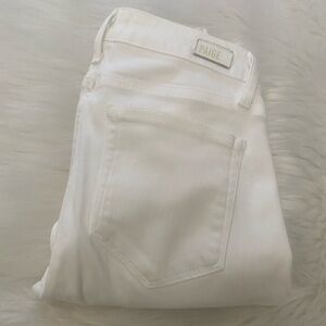 PAIGE Women's Classic White Jeans Sz 27